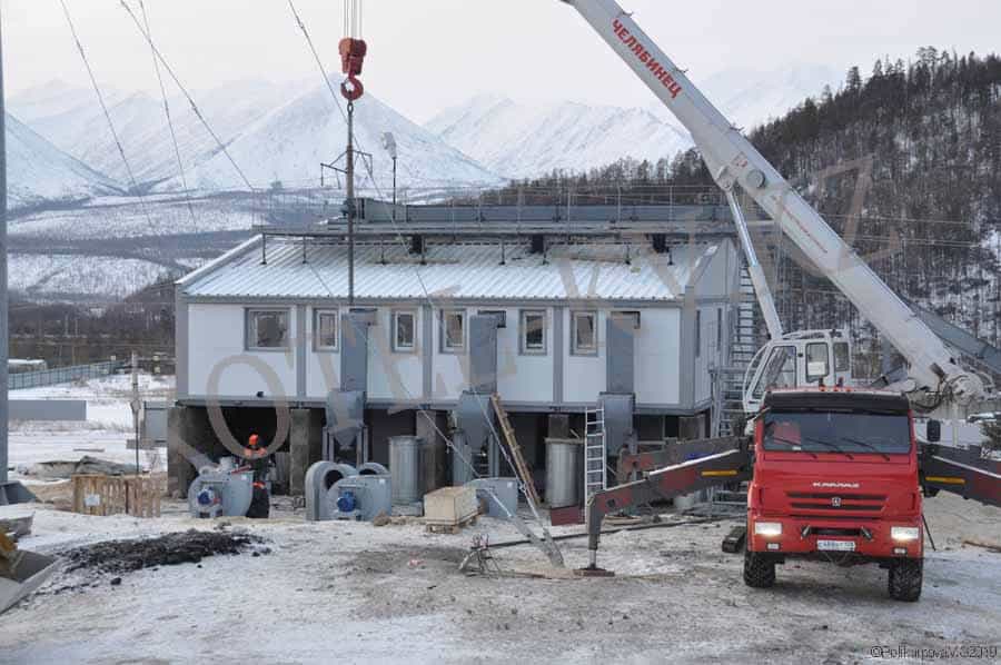 Монтаж модульной котельной Монтаж МКУ