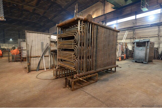 Изготовление промышленного котла КВр-0.7 К