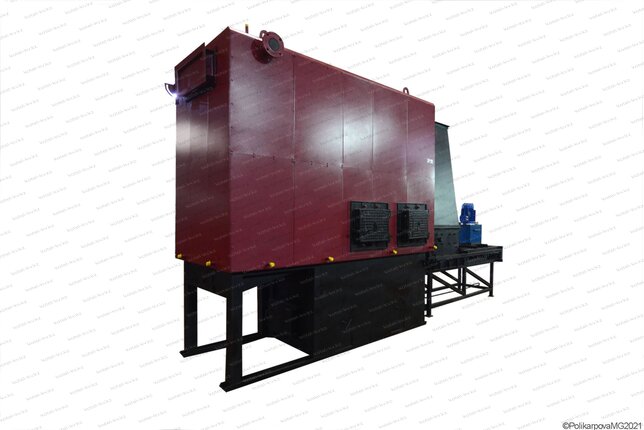 Котел твердотопливный на опилках 0.25 МВт