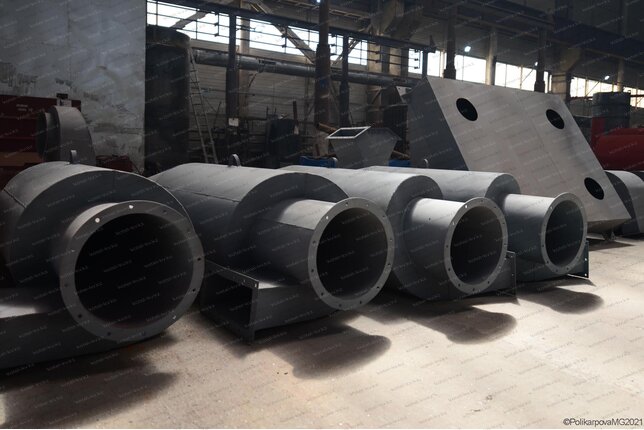 Изготовление промышленных циклонов ЦН 15 500 4СП