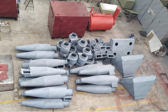 Производство промышленных циклонов ЦН 15 700 1УП