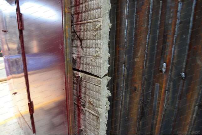 Котел твердотопливный 1000 кВт - обмуровка