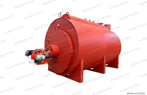 Котел паровой 1500 кг 115 С на газе